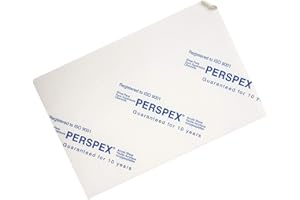 WOOTTON INDUSTRIES LIMITED 6"x4" Clear 2mm Acrylic Glazing Replacement for Broken Picture Photo Frame Glass [6x4in 152mm x 102]