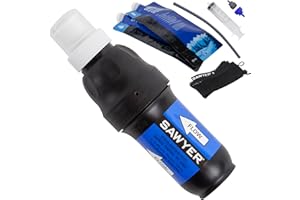 Sawyer Products SP181 All-in-One Squeeze Filter, SP2129 Micro Squeeze Filter, SP129 Squeeze Filter, SP131 PointOne Squeeze Wa