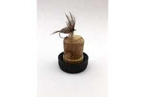 BESTCITY Mosca para pescar trucha Adams, irresistible, tamaño 8, paquete con ocho unidades, empaquetado en Reino Unido # 89