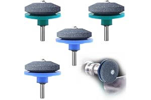 Taozoey Afilador de Cortacésped, 4*Cortacésped Afilador de Cuchillas, Cortacésped Afilador, Afilador de La Cortadora de Césped, Herramientas de Afilado