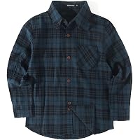 Camicia in flanella a quadri - BLU - 17.00€ - Kiabi