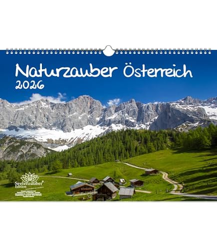 Reisezauber Salzburgo Calendario Mesa 2026 A5 | Paisajes De Austria | Ideal Regalo Navidad