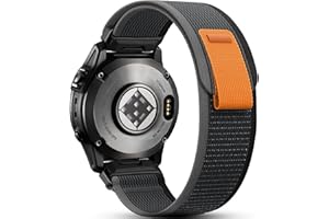 Easuny 22mm Uhrenarmband Kompatible mit Garmin Fenix 6 Pro/Fenix 7/Fenix 6 Armband, Nylon QuickFit Sport Wrist Band für Garmin Forerunner945/965/Garmin Instinct/Instinct 2/Instinct 2 Solar