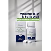 Dr. &Uuml;mit Aktaş Vitamin B12 & Folikasit - Aktif B9-30 Tablet
