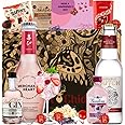 The Pink Gin Gift Set Hampers for Women, Birthday Gin Gifts for her with Chocolate Gifts for Her - The BestFriend Gifts for Women