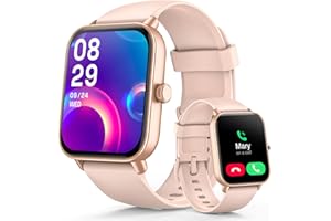 FITPOLO Smart Watch for Women Answer/Make call & Alexa Built-in, 1.8" Fitness Watch Men with 100+ Sport Modes & IP68 Waterproof, Fitness Tracker with Heart Rate Sleep Monitor, Step Counter for iOS Android