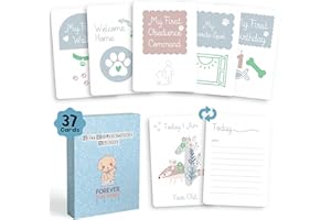 FOREVER FUN TIMES Pet Milestone Cards – Celebrate Your Pet’s Journey, Growth and Key Moments with Keepsake Cards - Perfect for Dogs, Cats, Puppies, and Kittens - Ideal as a Pet Adoption Gift for New Pet Parents