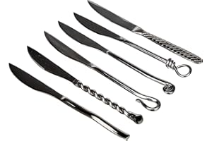 Jean Dubost Créations 96011 Mixes Forges Coffret 6 Couteaux Table