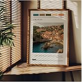 Fark Tanıtım Travel Art &Ccedil;er&ccedil;evesiz Poster, Modern Dekoratif &Ccedil;er&ccedil;evesiz Poster, Tablo, Croatia, 40 x 50