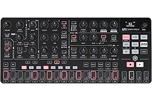 IK Multimedia UNO Synth PRO X, Paraphonic dual-filter analog synthesizer with paraphonic sequencer, integrated FXs and CV connections