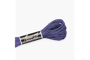 Premium Embroidery Thread Luca-S, 100% Giza Cotton, Oeko TEX Certified Stranded Cotton - 135 / DMC 32 / Anchor -