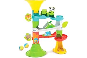 Clementoni - 17337 - La Torre delle palle degli Animali, bambino 18 Mesi