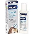 Hedrin Treat & Go Leave-In Lotion, Fast, No Fuss Lice & Nit Treatment, Kills Head Lice & Eggs, Clinically Tested, Suitable for Adults & Children, 1 x 50ml (2 x 25ml Treatments)