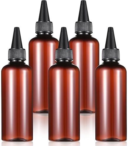 2 Stück Applikator-Flaschen 500 Ml – Transparente Quetschflaschen Mit Drehbarer Spitze & Skala Für Haaröl, Farbe & Pflegeprodukte