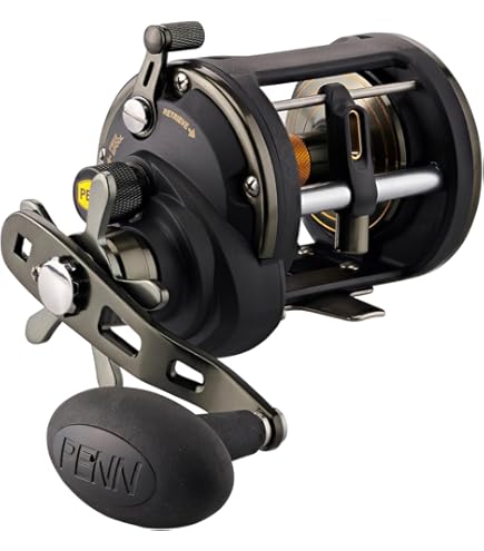 Penn Mulinello Da Pesca 525 Mag4 - Moltiplicatore Per Spinning E Surfcasting, 6.1:1, 7 Cuscinetti, Freno 9kg