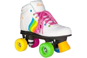 GRSTA Rookie Forever Rainbow Quad Skates - White (5)