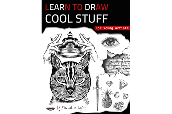 Learn To Draw Cool Stuff For Young Artists: A Drawing Gift With Fun, Easy Step-By-Step Practices & Techniques To Master In Less Than 21 Days