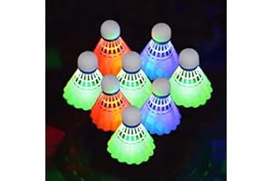 Feloyal Volantini da Badminton da 12 Pezzi, Palline da Badminton in Nylon, Volano ad Alta Stabilità e Durata, per Esterno e Interno