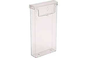 taymar DIN longue (DL) Porte-brochures, boîte à prospectus avec couvercle, résistant aux intempéries