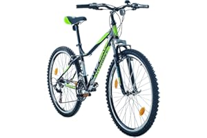 BIKE SPORT LIVE ACTIVE Interbike Everest 26 Pouces VTT Vélo de Montagne 18 Vitesses, Hommes, Femmes adaptés de 165-180 cm