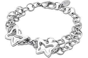 LOTUS STYLE Pulsera LS1628-2/1 Outlet Joyas Acero inoxidable 316l Mariposa 218.00 mm Mujer