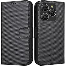 Custodia Portafoglio Con RFID Per Black View Shark 9 - Pelle PU, Chiusura Magnetica, Supporto E Slot Carte - 5