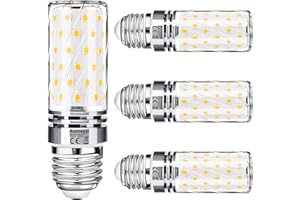 Żarówki LED E27 12W, Żarówka LED Anmossi, Odpowiednik Żarowych Rozżarzony 100W, 3000K Ciepła Biel, 1200Lm, Bez Możliwości Ściemniania, Żarówka Edison Screw LED E27, Opakowanie 4 szt