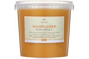 Earthbreath Wildflower Raw Honey 3kg– 100% Pure, Raw & Natural – Healthy Immunity Support – No Artificial Additives