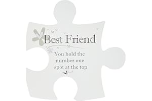 Arora Said with Sentiment 7511 Jigsaw Wall Art Best Friend, Multicolour, One Size