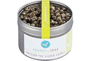 ‎ZAUBER DES TEES Zauber des Tees Weißer Tee Silver Pearls, 95g