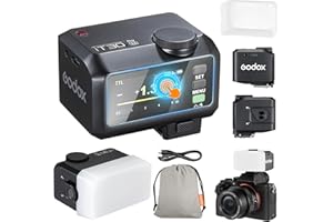 ‎GODOX Godox iT30Pro-N iT30Pro N Mini lampa błyskowa do aparatu z białym dyfuzorem Speedlite Camera Flash 560 w pełni bezprzewodowa Master & amplituner 2.4G TTL ekran dotykowy do Nikon DSLR