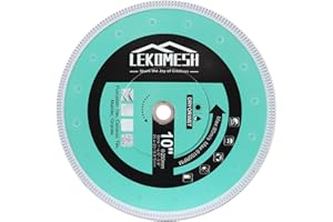 Diamentowa tarcza 250MM ostrze do piły - LEKOMESH Super Cienki Szybki,Czyste Cięcie Chiny Ceramiczne Płytki Marmur Granit Sztuczny Kamień,X Mesh