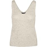 VERO FASHION VMLEILANI SL V-NECK TOP SWEATER Women