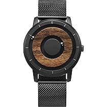 EUTOUR Montre Femme Luxe Élégante Minimaliste Magnétique Pas de Verre Roulement à Billes Quartz