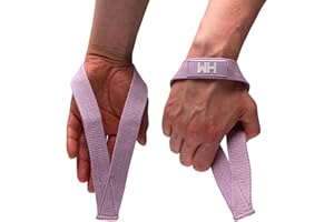 Weightlifting House Correas de muñeca para levantamiento de pesas olímpico, culturismo, arrebato, tirones y peso muerto. Envolturas de entrenamiento de levantamiento de pesas para hombres y mujeres.