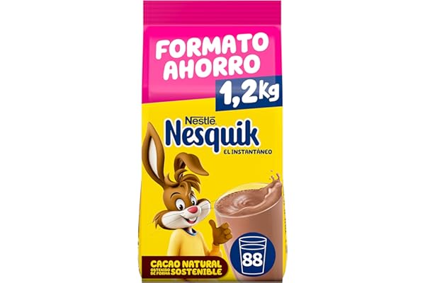 Nesquik NESTLÉ Instantáneo Cacao Soluble 1,2kg Bolsa