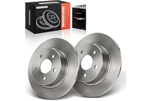 Frankberg Brake Disc Set incl. 2x Discs Rear Solid Ø280mm Compatible with K.u.g.a II DM2 C-Max II DXA/CB7 DXA/CEU Transit Connect Replace# 1829615