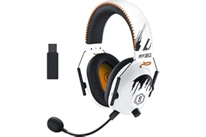 Razer BlackShark V2 Pro - Cuffie da gioco Esports Premium senza fili, Cuffie Wireless con Driver da 50 mm, Microfono Supercardioide HyperClear, Tecnologia HyperSpeed Wireless, Rainbow Six