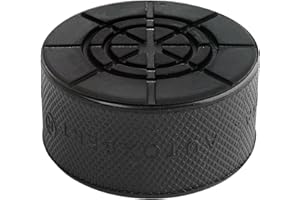 AUTOXBERT 1.45inch Universal Bottle Jack Pad Rubber Anti-Slip Adapter Support Puck Block Car Lift Tool For 8T 10T Bottle Jacks Jacking Points Repair 37mm