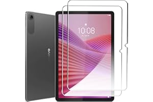 Rojeuinn pour Lenovo Tab 10.1" 2025 Tablet Verre Trempé,2 Pièces Haute définition Protection Écran Tablette Film,[sans Bulles][Anti-Rayures][Ultra Résistant][9H Dureté]