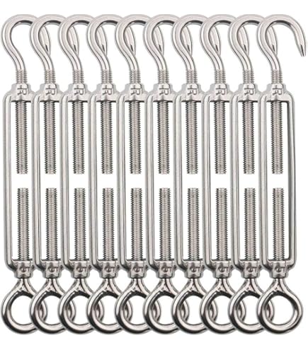 Aufodara 2 Metri Kit Cavo In Acciaio Inox, Diametro 3 Mm (Compreso 0,5 - Foto 5