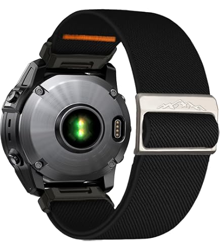 RanBluu QuickFit 26 Mm Nylon Armband Für Garmin – Klettverschluss, Für Tactix/fēnix/Enduro