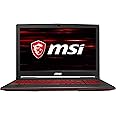 MSI Gaming GL63 9SD-1042IN Intel Core i5-9300H 9th Gen 15.6-inch Gaming Laptop(8GB/1TB HDD + 256GB NVMe SSD/Windows 10 Home/GTX 1660 Ti, 6GB Graphics/Black/2.22Kg) 9S7-16P732-1043
