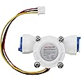 DIGITEN G3/8 Inch Quick Connect Water Flow Sensor Switch Flowmeter Counter 0.3-10L/min