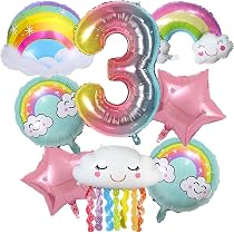 Pastell-Geburtstagsdeko Für Mädchen – Mit Ballons, Banner & Girlande, 138 Teile