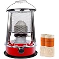 Chauffage à Pétrole Portable Perel 2600W - Autonomie 18h Pour Camping Et Extérieur