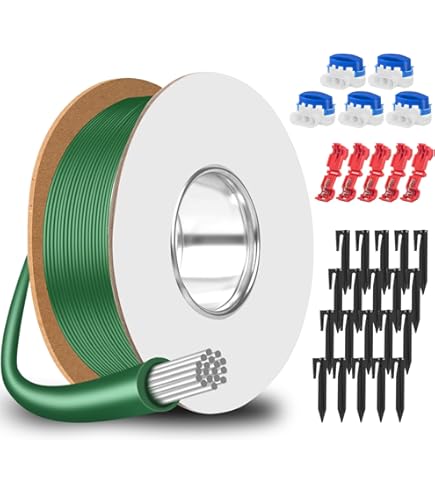 Vhbw Câble Basse Tension Tondeuses à Gazon/robots Compatible Avec Flymo Robotic Lawn Mower 1200r Mcculloch Rob R600 R800 R1000 20 M 87874879