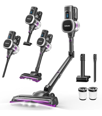 Serbatoio Acqua 2 In 1 Lubluelu Con Mop Integrato, Controllo Elettronico Intelligente. Compatibile Con Modello L15.