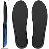 Memory Foam Ortopedik Ayakkabı Tabanlık, Visco Konfor Rahat Spor Ayakkabı Tabanı, Erkek, Kadın (Siyah, 42)