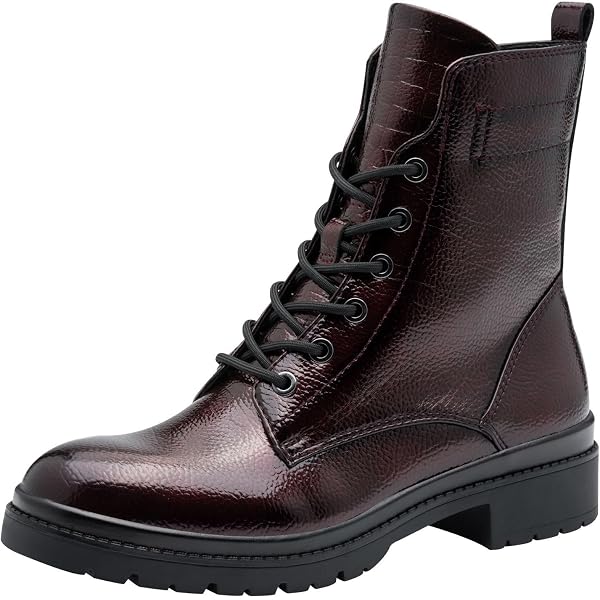 Tamaris Stivaletto Donna Lace Boot Flat 1-25262-45 – Tacco 20 Mm – Allacciato + Cerniera